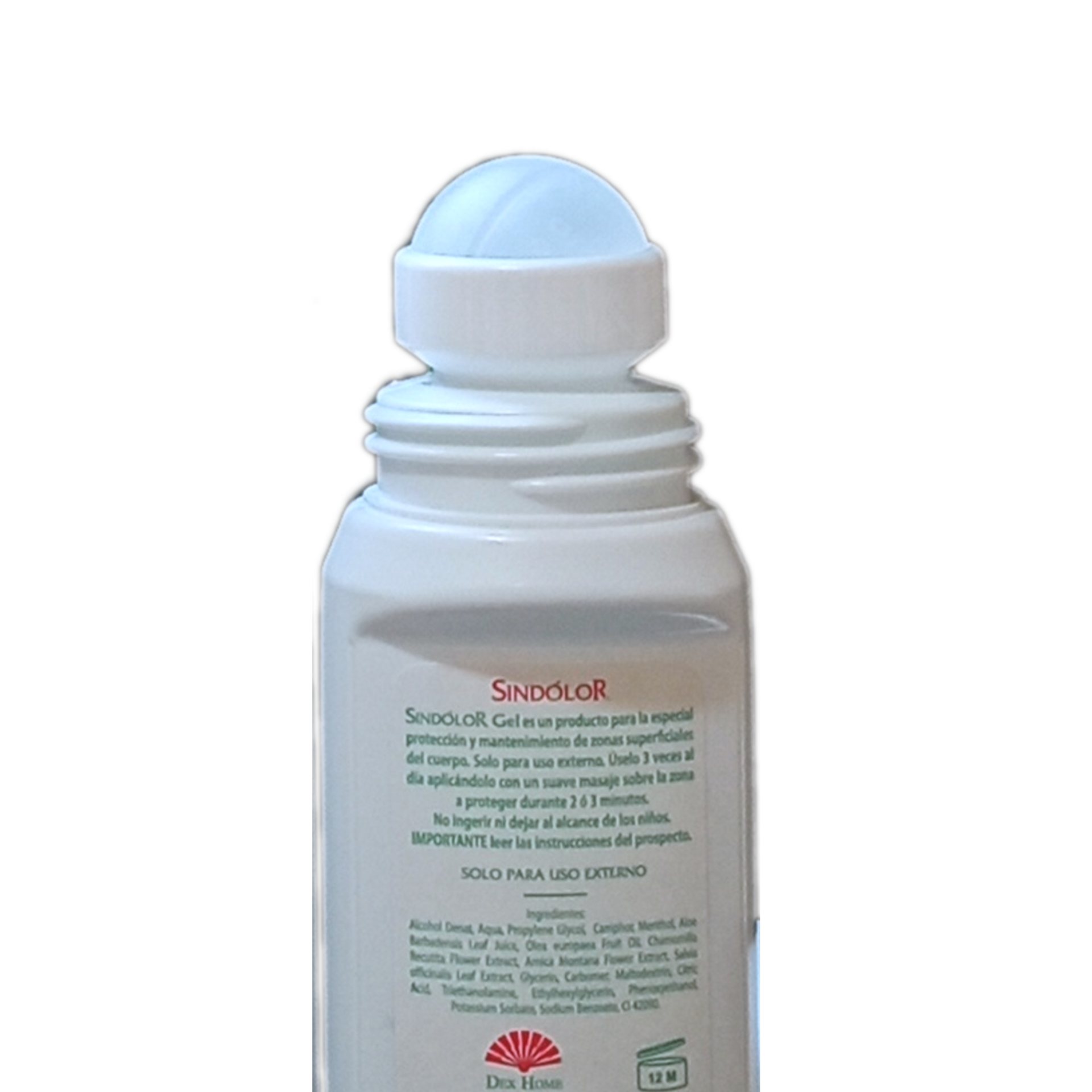 Gel Para Masaje Corporal SinDolor Gel Dexhome. Rollon de 60 ml. Pack 10 Unds. - 4
